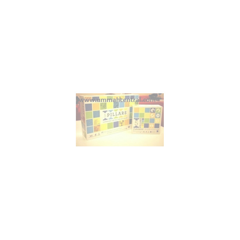 Five 5 Pillars Board Game and Activity Game Set Five 5 Pillars Board Game and Activity Game Set
