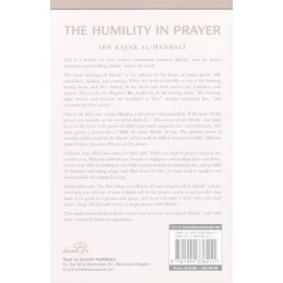 The Humility in Prayer by Ibn Rajab Al Hanbali