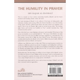 The Humility in Prayer by Ibn Rajab Al Hanbali