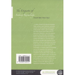 The Etiquette of Seeking Knowledge by Shaykh Bakr Aboo Zayd