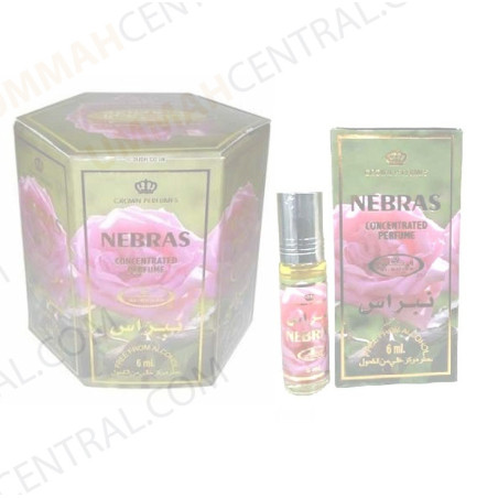 Nebras Perfume Oil Attar 6 x 6ml
