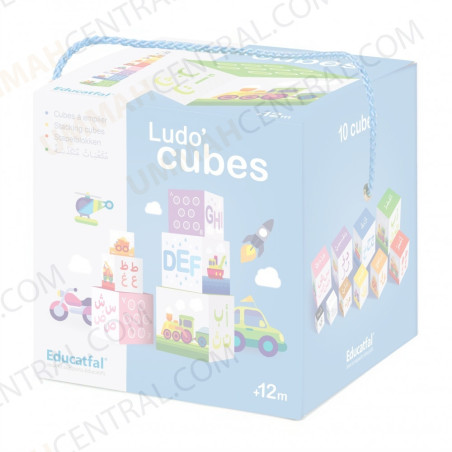Ludo Cubes Arabic and English