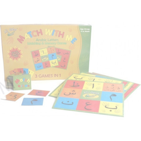 Match with Me - Arabic Letters Memory Game