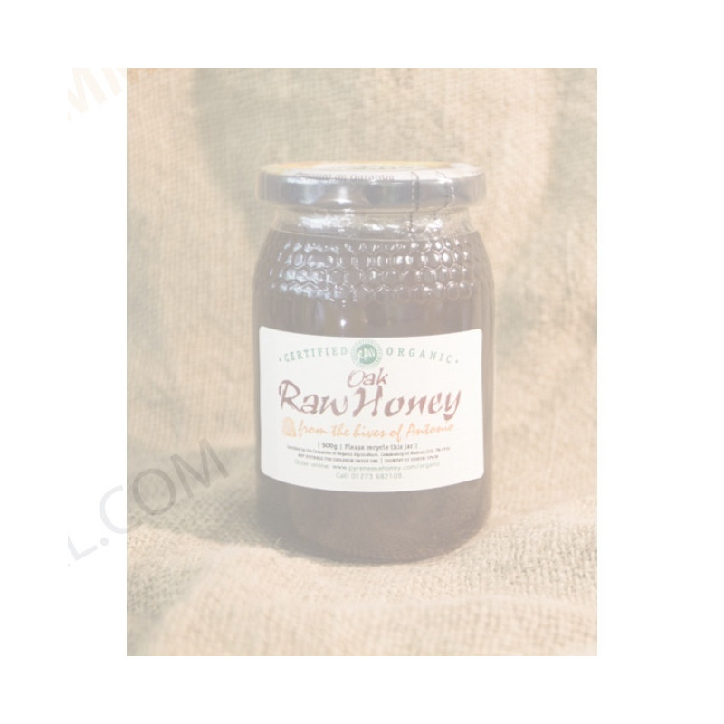 Raw Organic Oak Honey 500g Raw Organic Oak Honey 500g