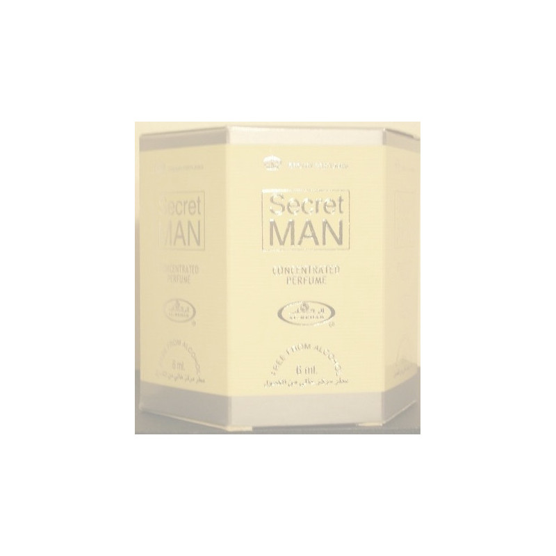 Secret Man by Al Rehab 6ml Perfume Athar SECRET LADY BY Al rehab Floral Musk