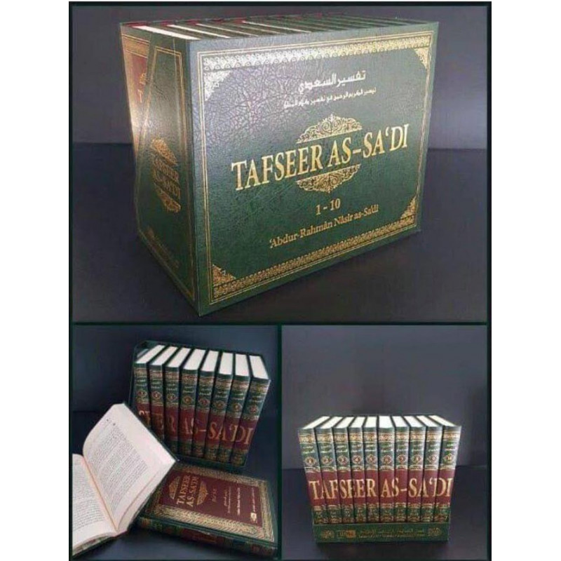 Tafseer As-Sa'di 10 Volumes English Arabic By Shaikh As Sadi Tafseer As-Sa'di 10 Volumes English Arabic By Shaikh As Sadi