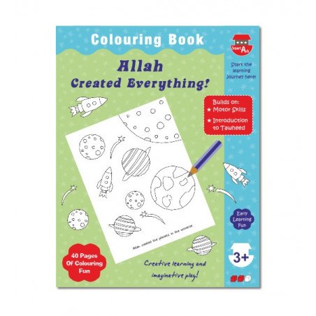 Allah Created Everything Colouring Book
