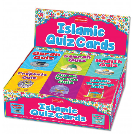 Islamic Quiz Cards Display Box with 24 Quiz Packs