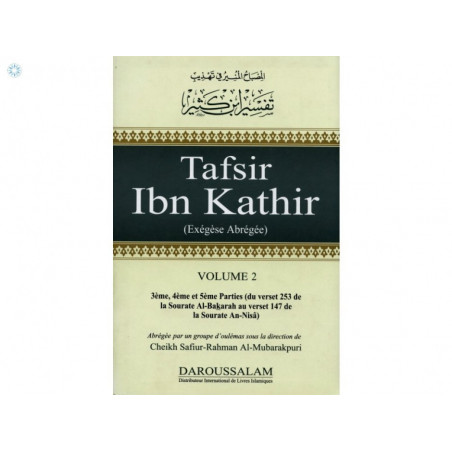 Tafsir Ibn Kathir Vol 2 French