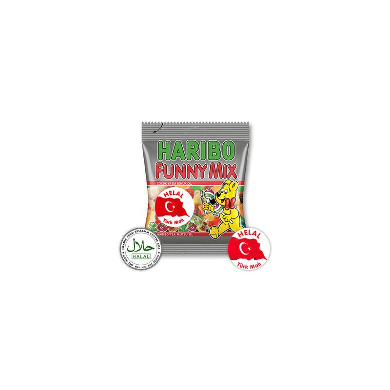 Haribo Halal Sweets Funny Mix Haribo Halal Sweets Funny Mix