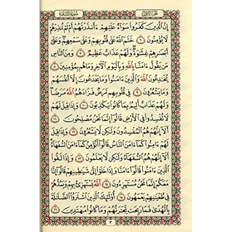 Arabic Quran large printed in Beirut 2 colour font Uthmani Print Deluxe