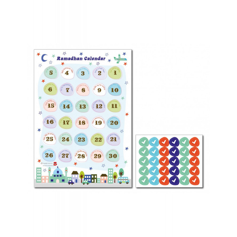 Ramadan Activity Calendar For Kids Ramadan Activity Calendar For Kids
