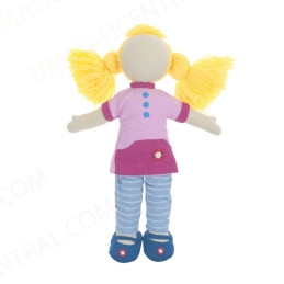 Fair trade girl doll set Ayesha