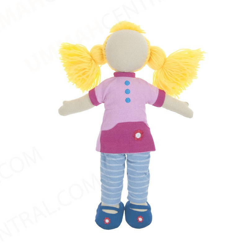Fair trade girl doll set Ayesha