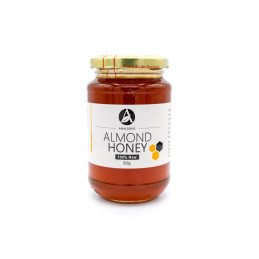 Almond Honey Raw Spanish 500g