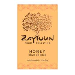 Zaytoun Honey Olive Soap 100g