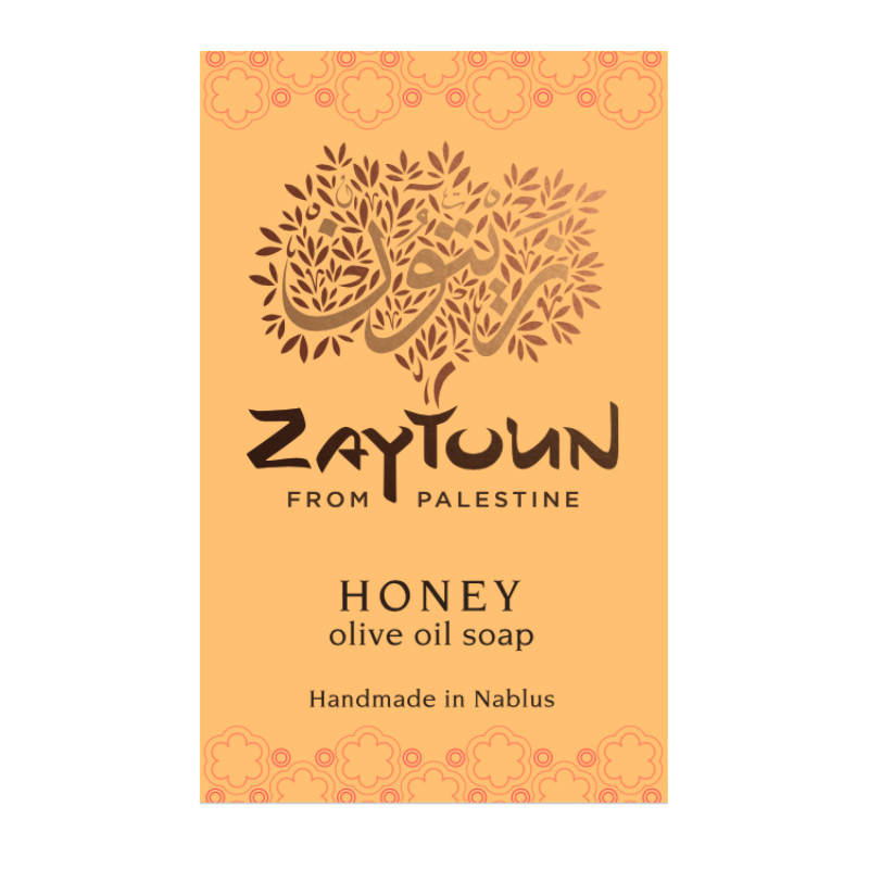 Zaytoun Honey Olive Soap 100g