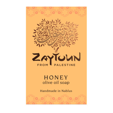 Zaytoun Honey Olive Soap 100g