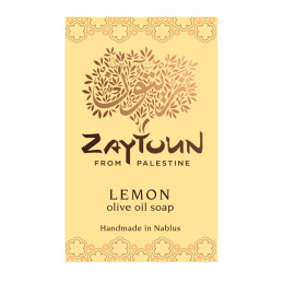 Zaytoun Lemon Olive Soap 100g