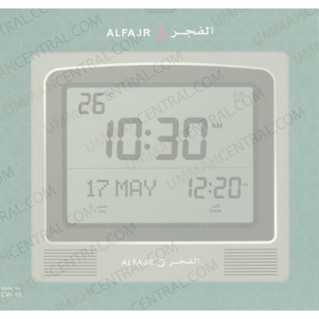 Al Fajr Azaan Athan Clock  CW15
