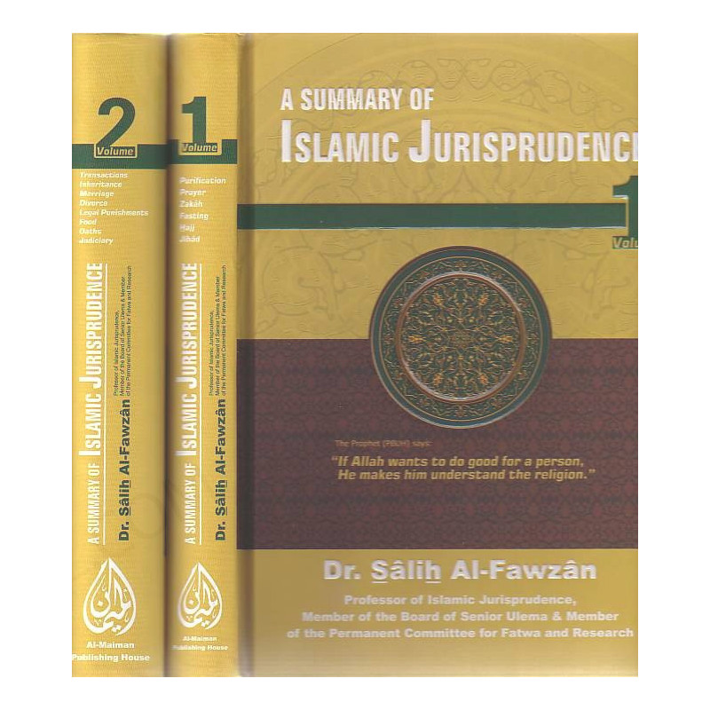 A Summary of Islamic Jurisprudence (2 Vol) Dr Salih Al-Fawzan